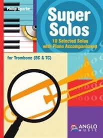 Sparke: Super Solos - Trombone published by Anglo (Book & CD)